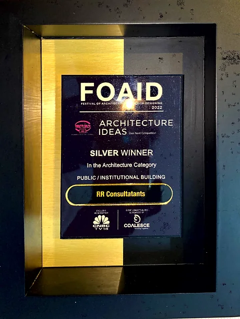 FOAID 2022 Silver Winner plaque
