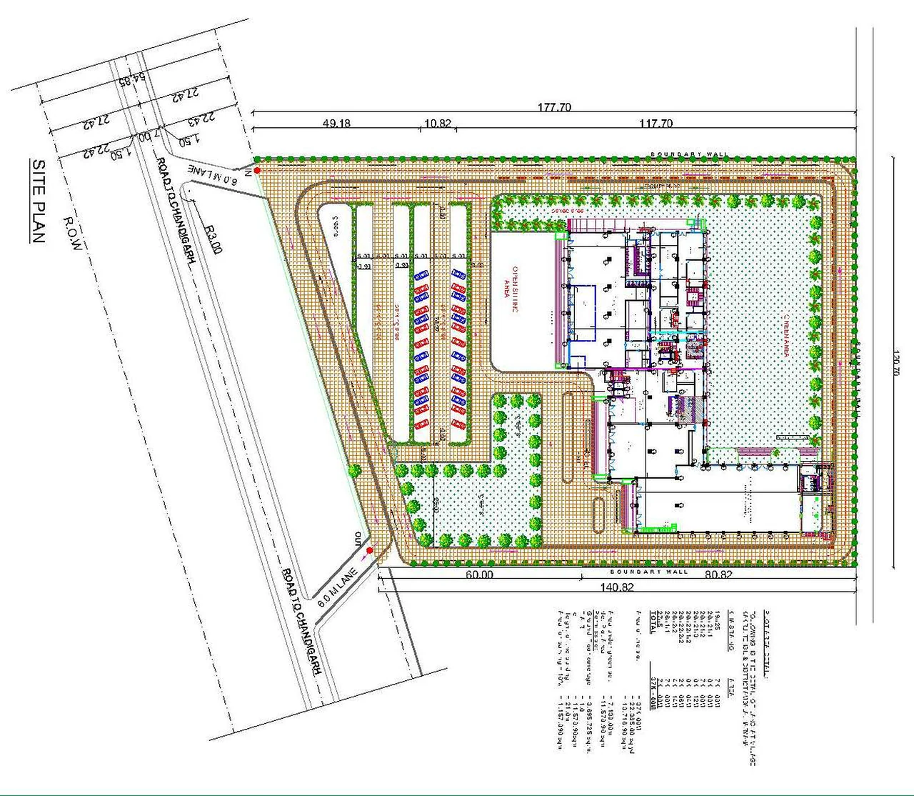 Site plan