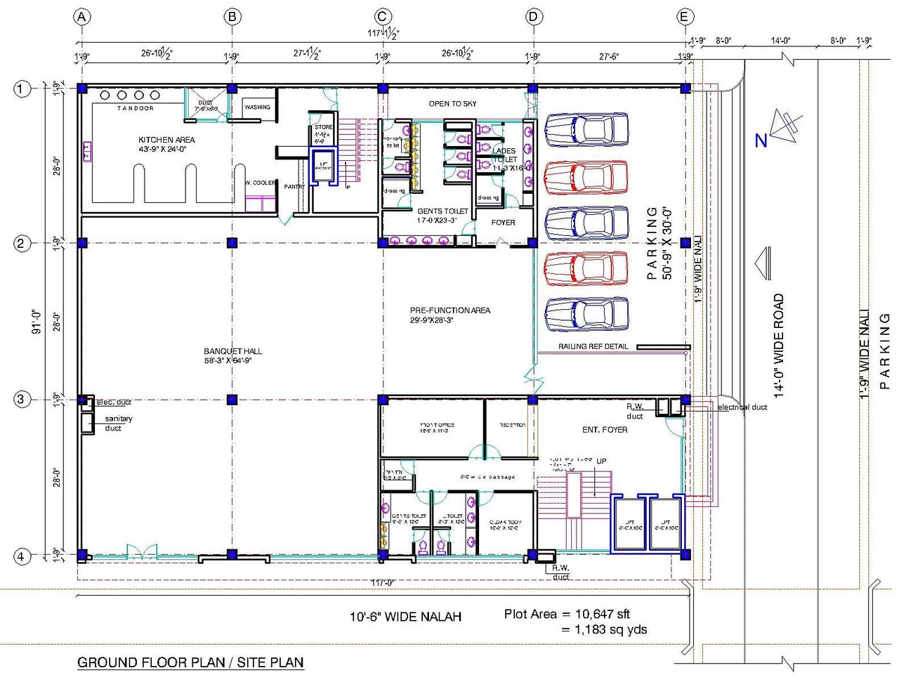 Ground floor & site plan