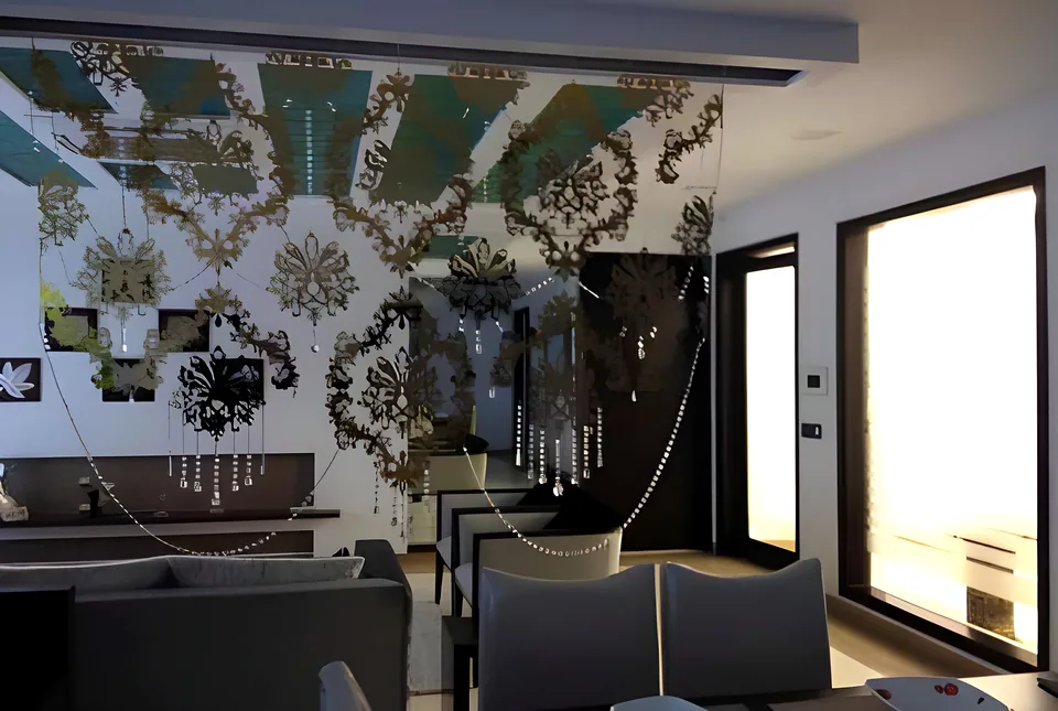 Drawing room ceiling