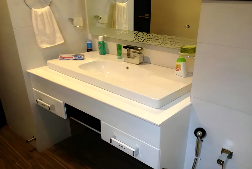 Counter wash basin