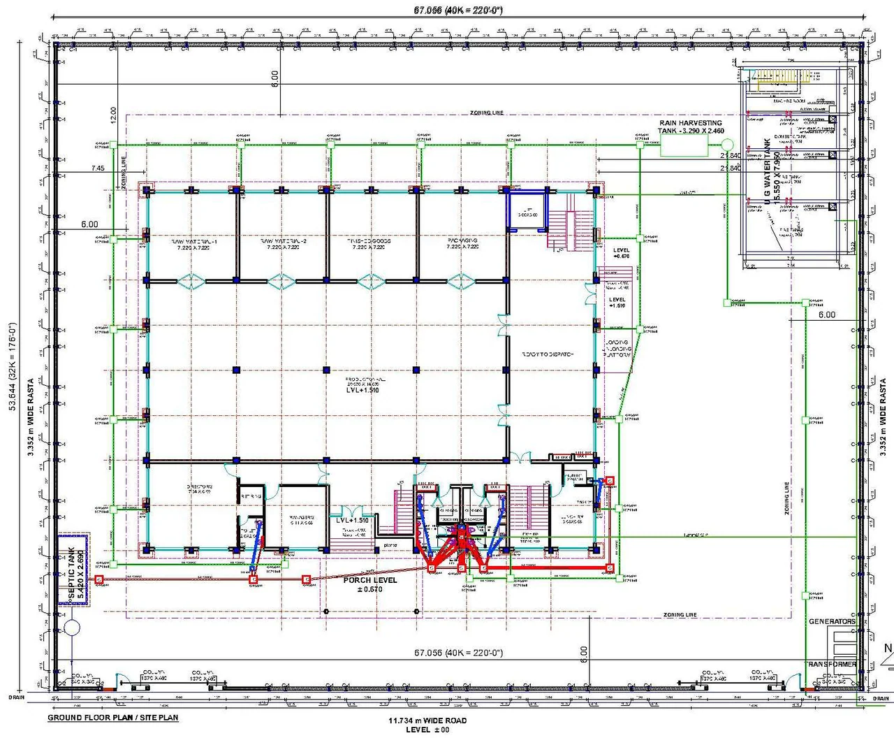 Site plan