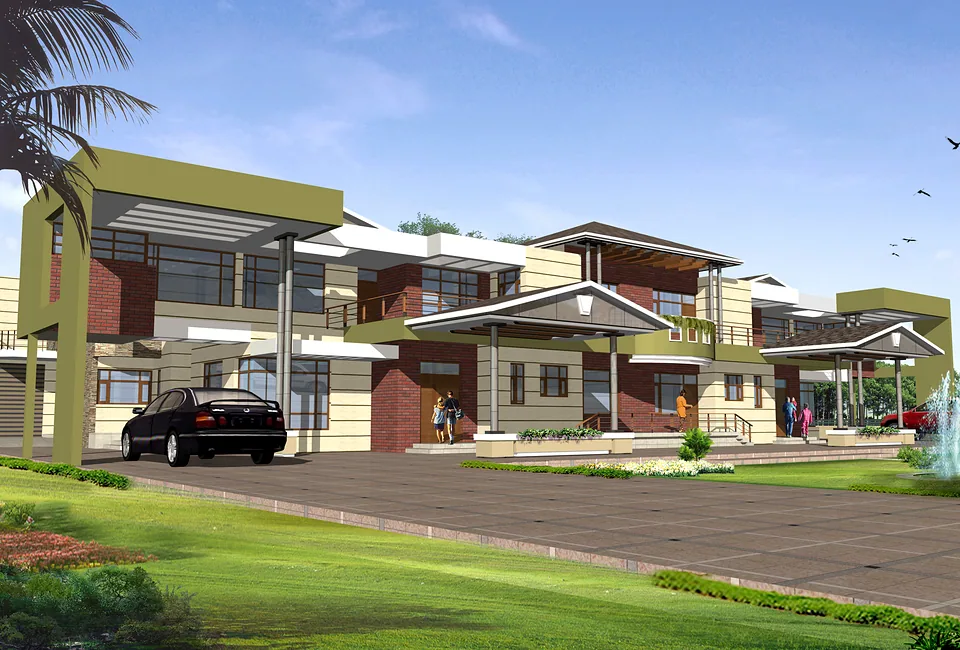 Garden elevation