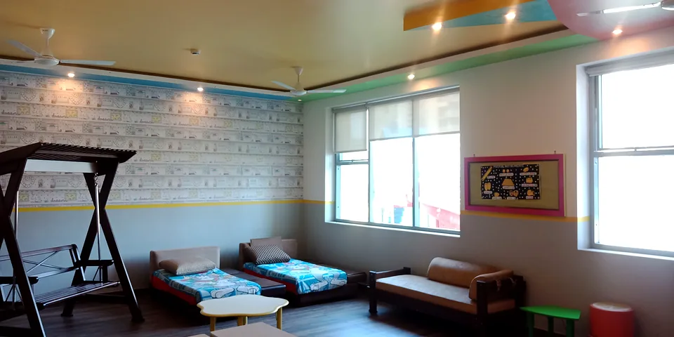 Rest room for toddlers