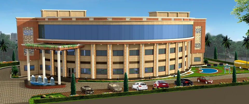 Front view — design render